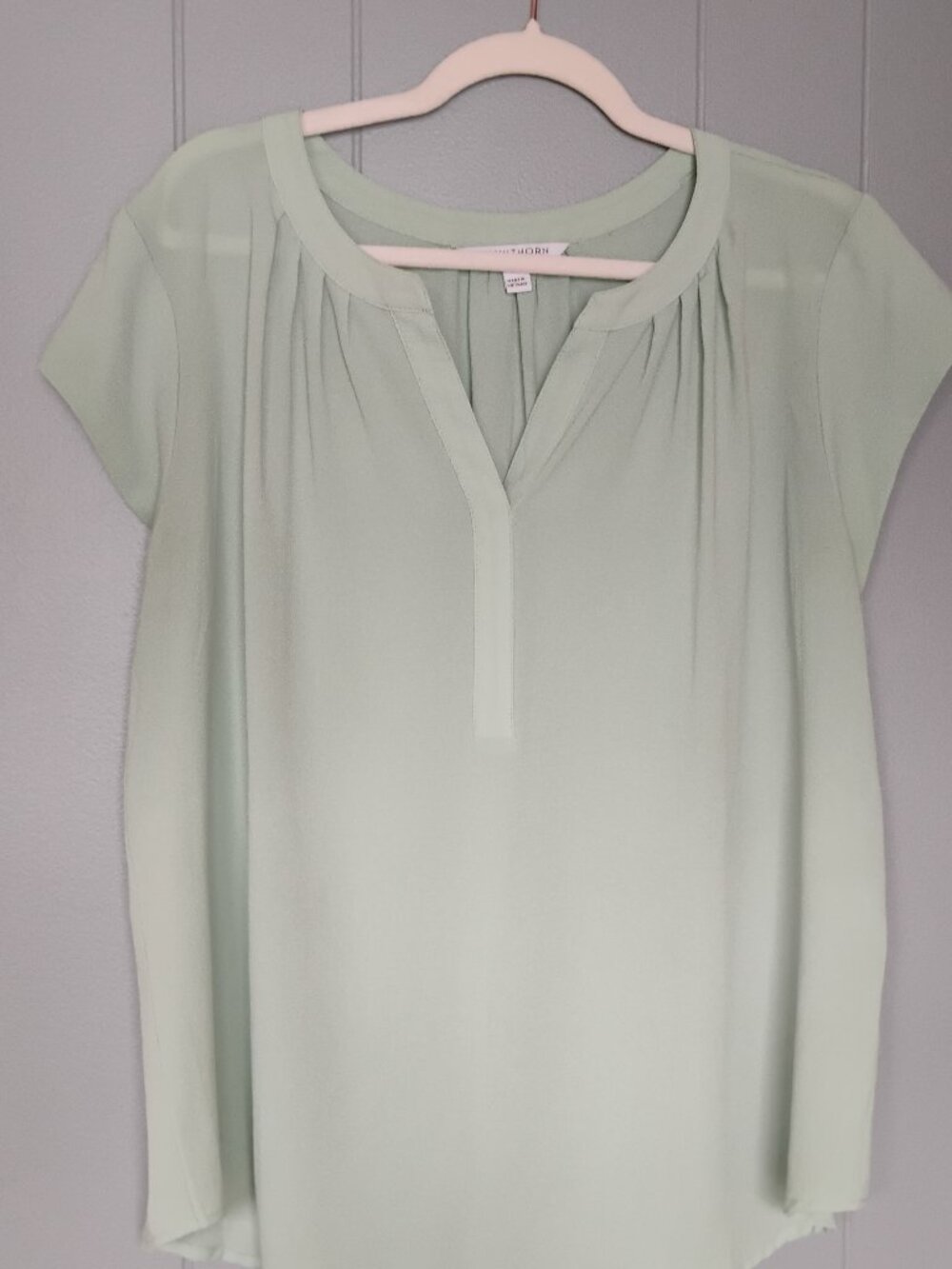 41 Hawthorn Large Mint Green Top